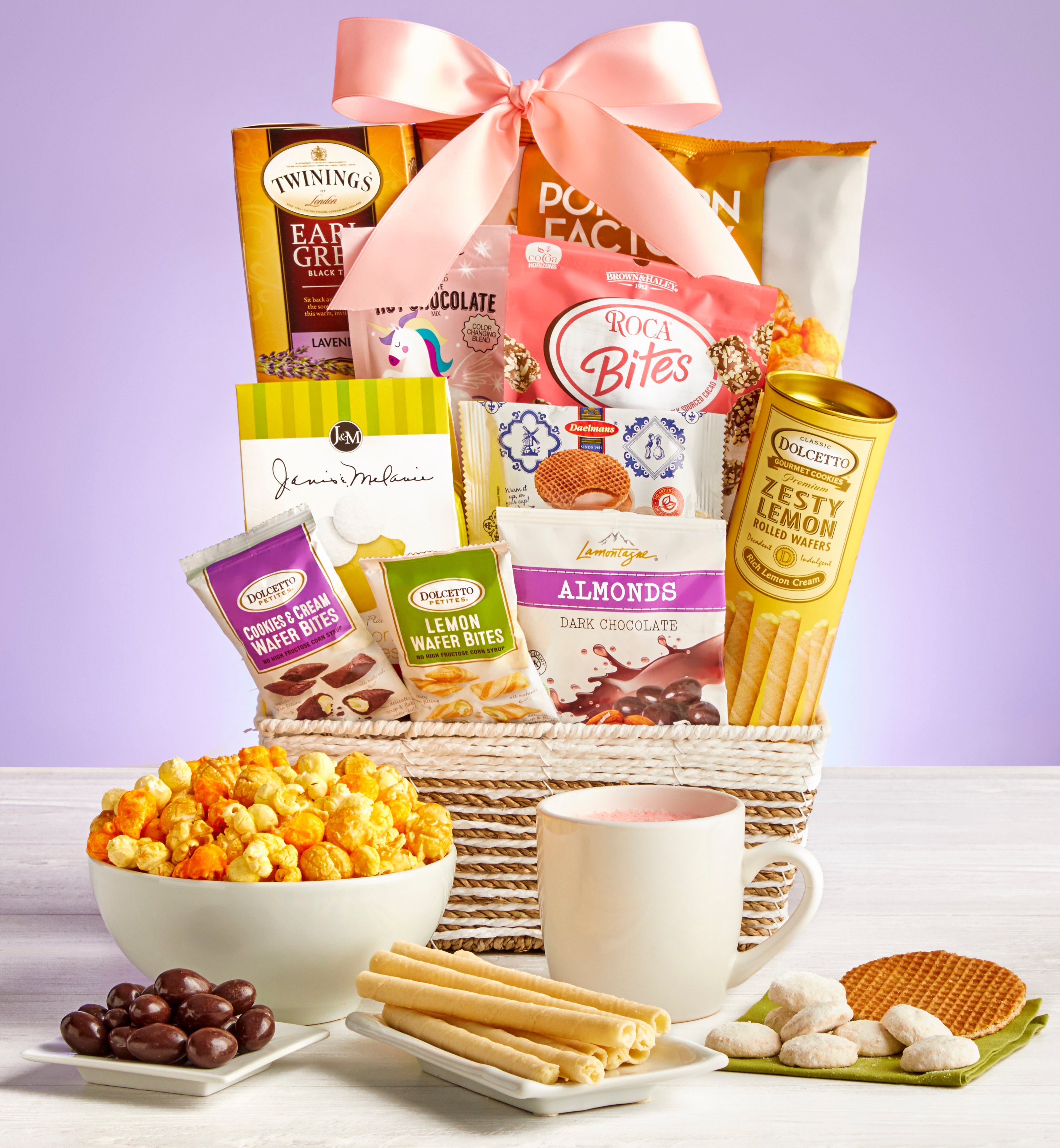Charming Mother's Day Treats Basket