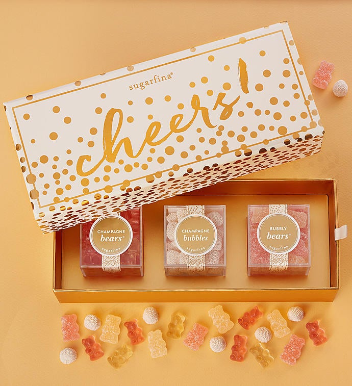 Image of Sugarfina Cheers! Candy Bento Box 3Pc