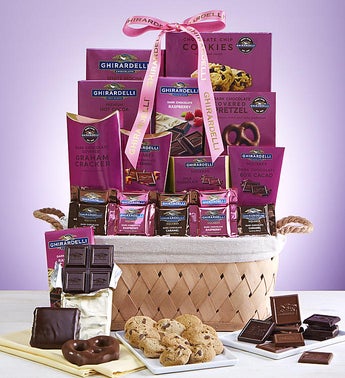 Ghirardelli Chocolates Gift Basket