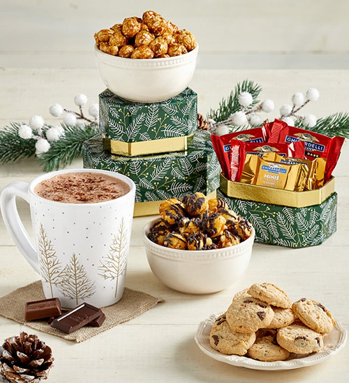 Golden Elegance Tower with Ghirardelli