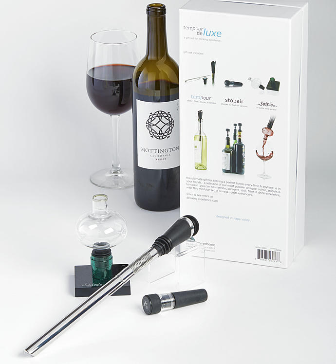 Tempour Deluxe Wine Gift Set