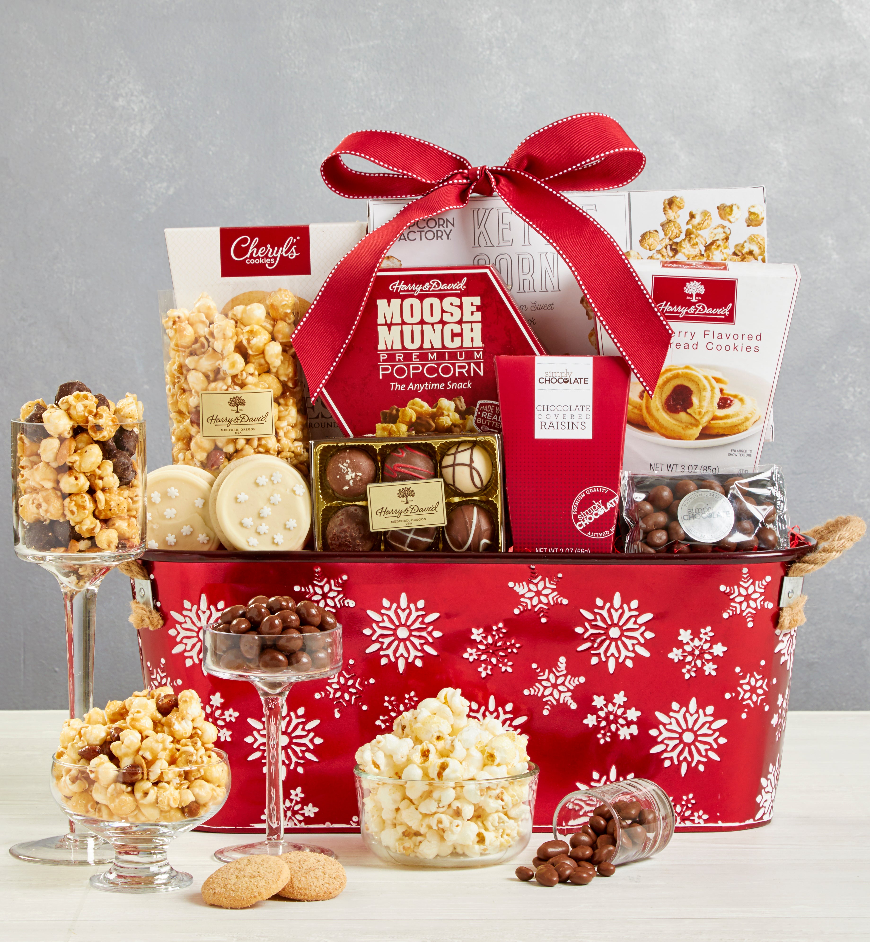 christmas family holiday gift baskets