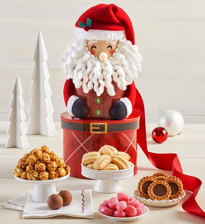 Sweet Treats Santa Keepsake Tower