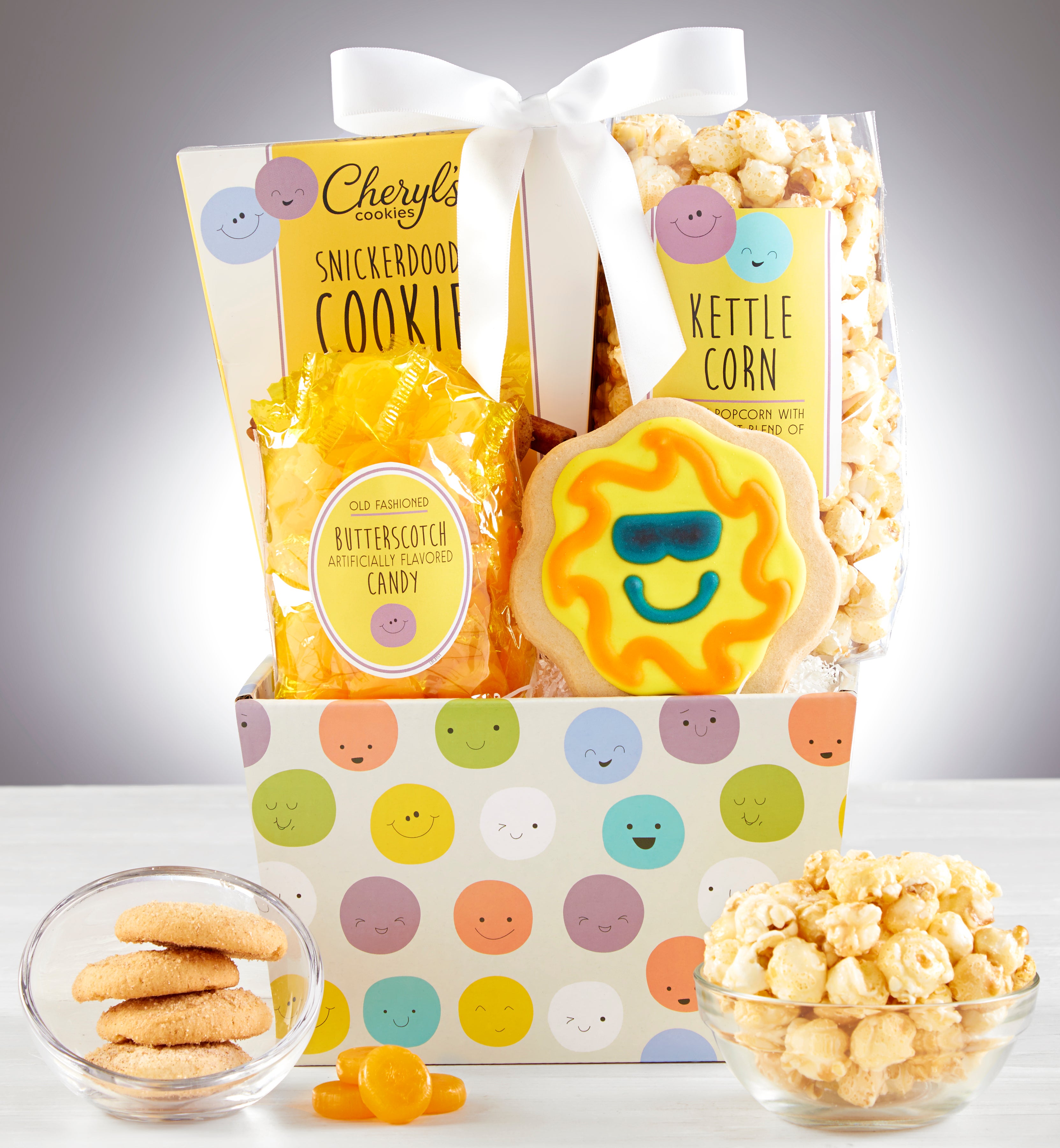 Image of All Smiles Sweets & Treats Gift Basket