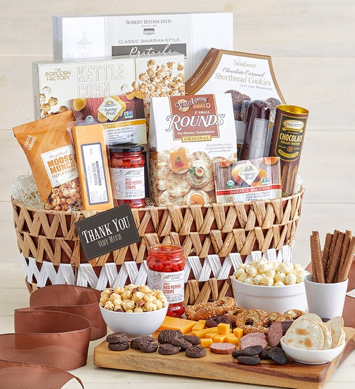 An Extra Special Thank You Gourmet Gift Basket