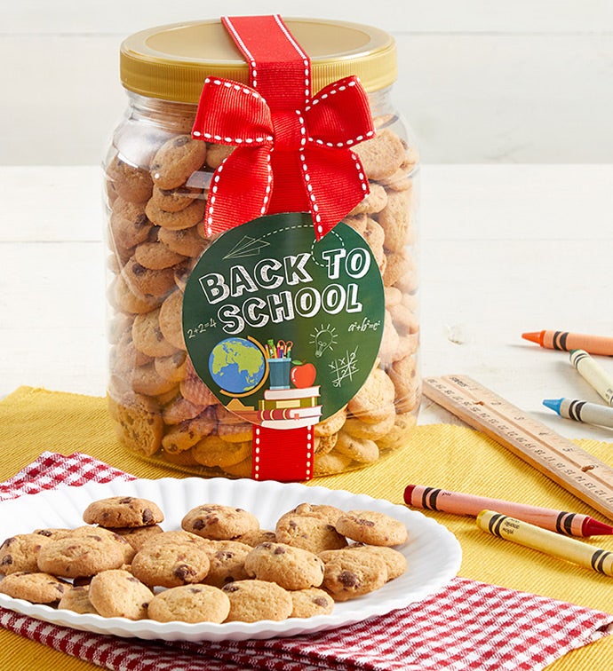 Back to School Chocolate Chip Cookie Jar
