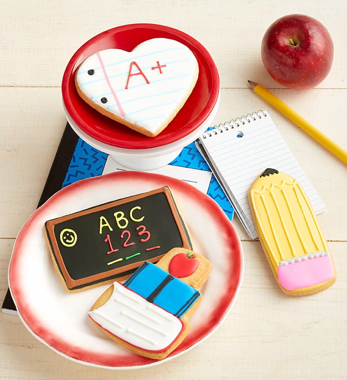 Back to School Artisan Iced Cookies