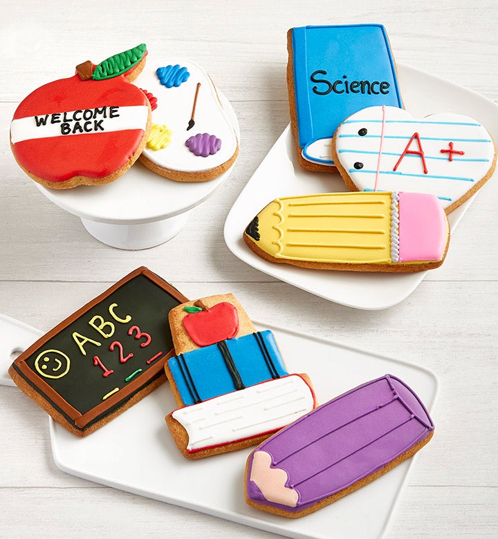 Back to School Artisan Iced Cookies