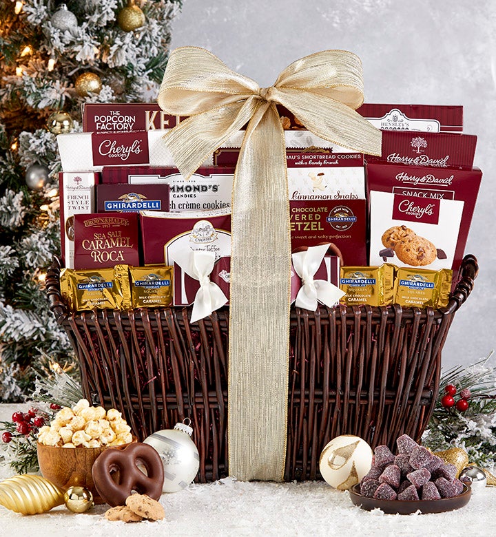 Image of Holiday Deluxe Balsam Gift Basket Supreme