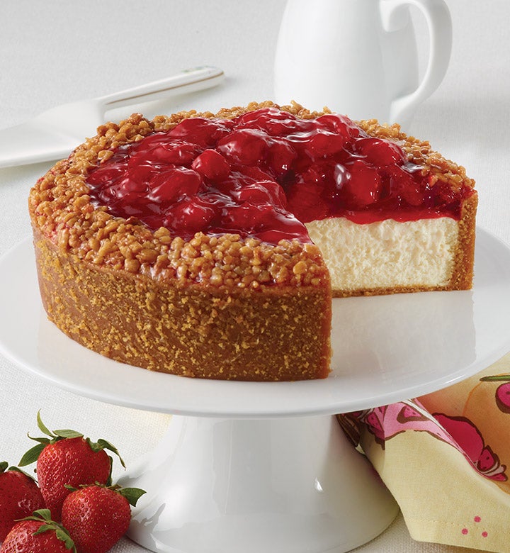 Image of Junior's Strawberry Cheesecake
