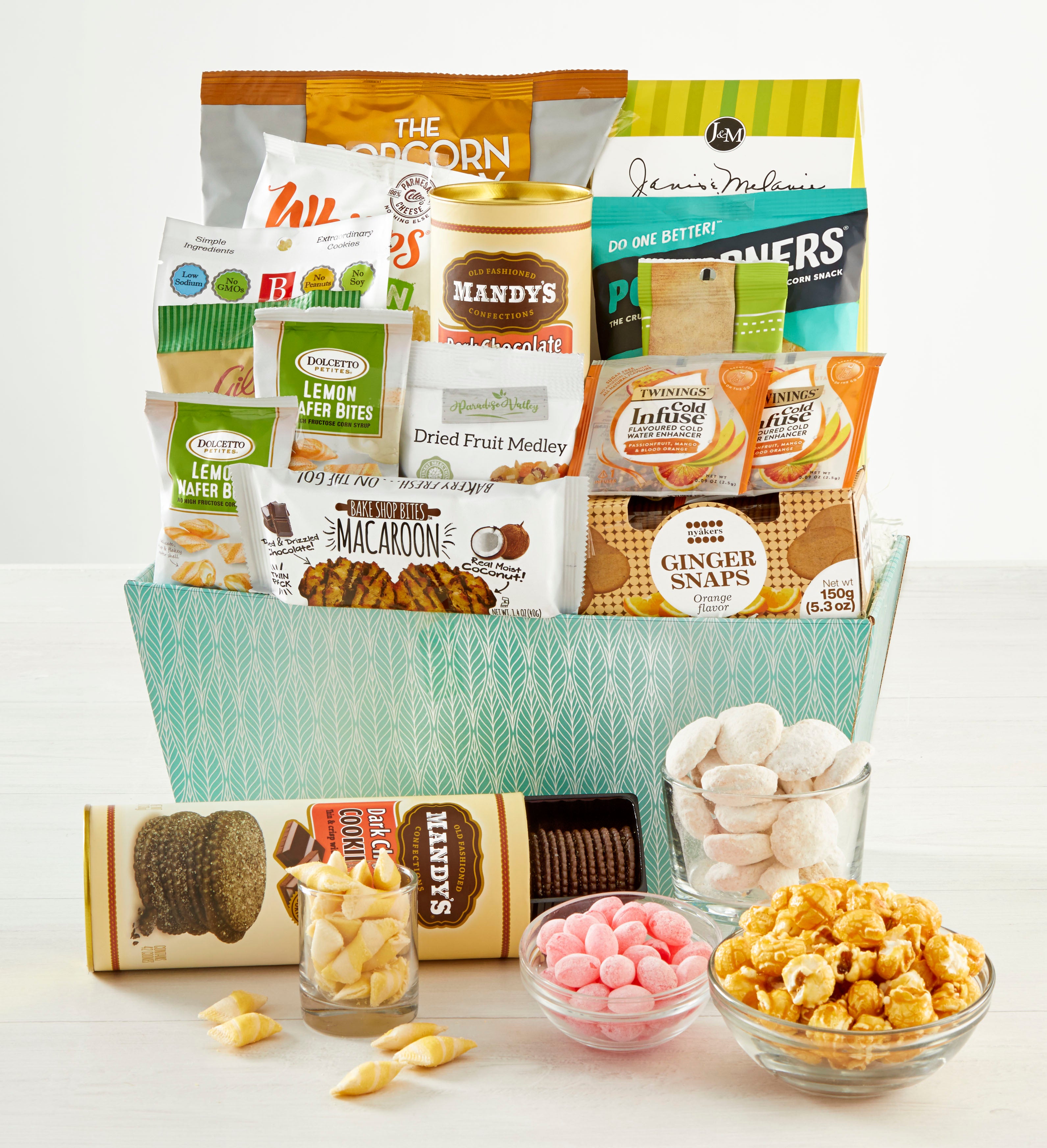 Order Gift Basket Of Delectable Snacks To India