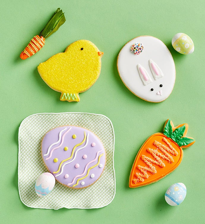 Easter Artisan Iced Cookies