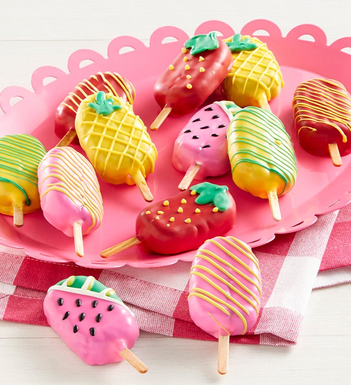 Summer Cake Popsicles 
