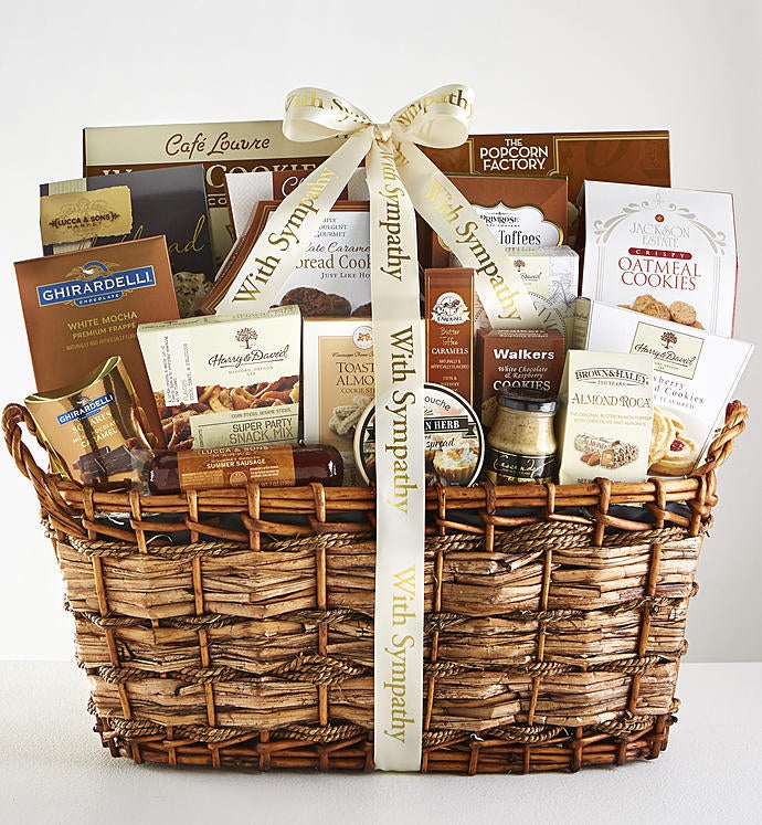 Youre in our Thoughts Sympathy Gift Basket