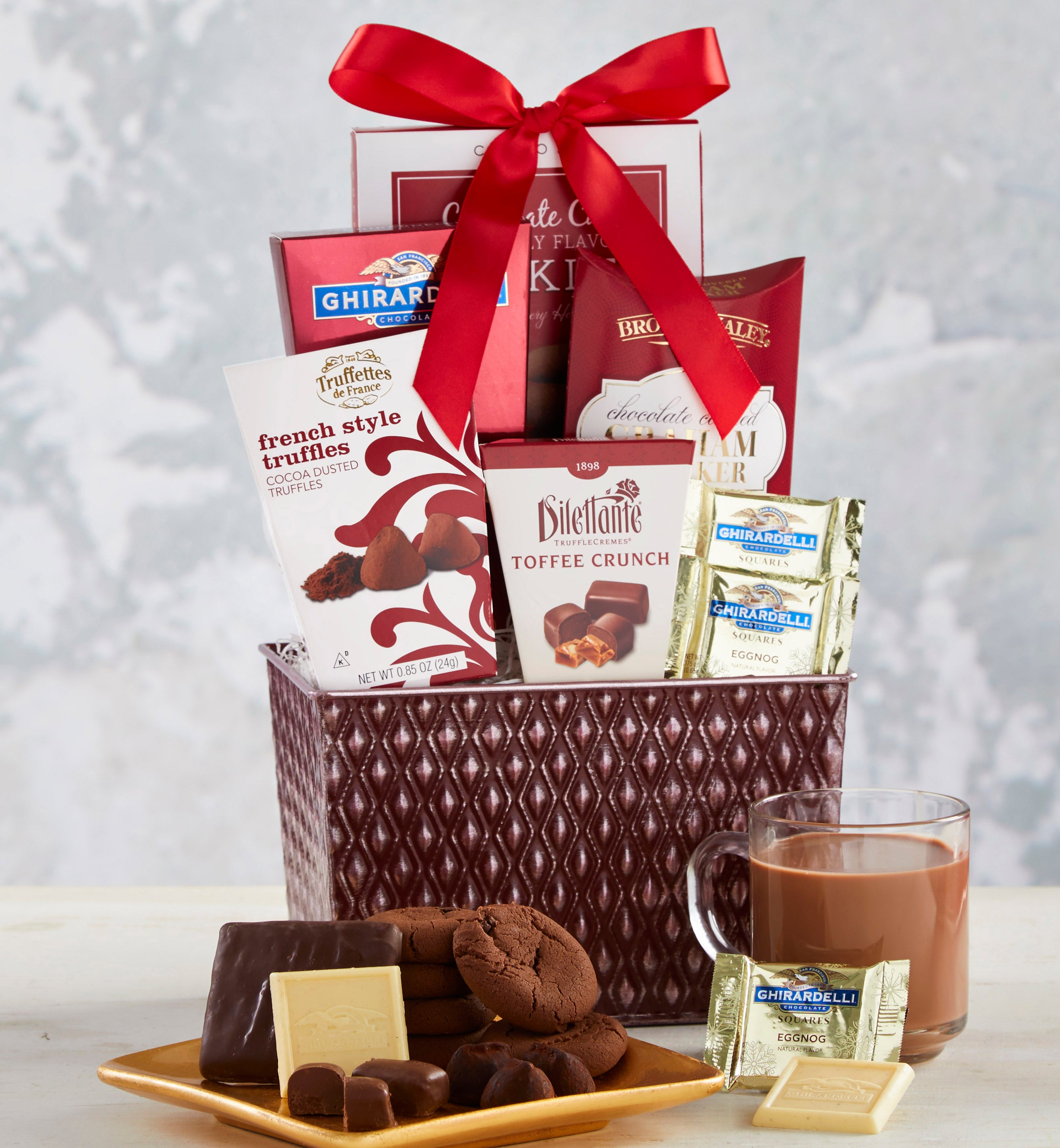 Premier Chocolate Treasures Basket