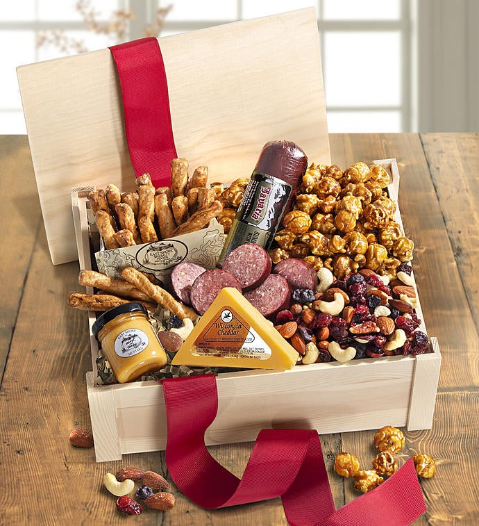 Sweet and Savory Snackle Box