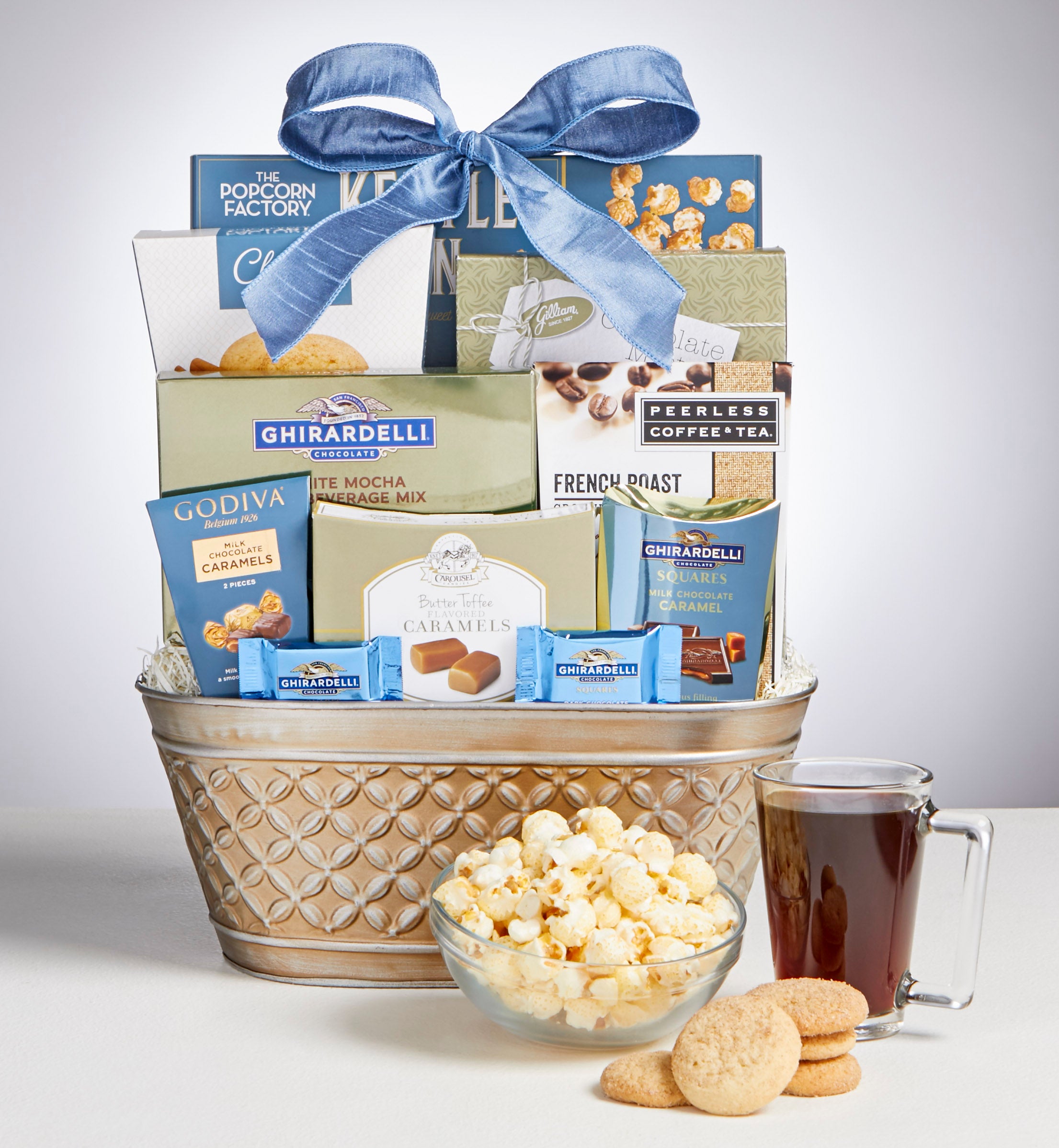 Image of Majestic Grandeur Gourmet Gift Basket