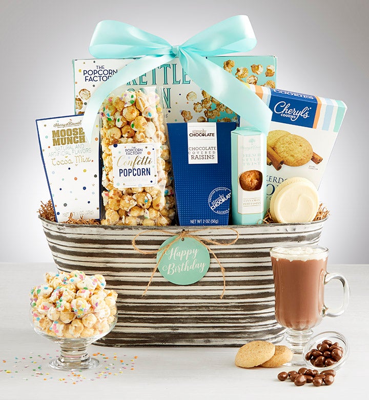 Image of Happy Birthday! Gift Basket - Grande