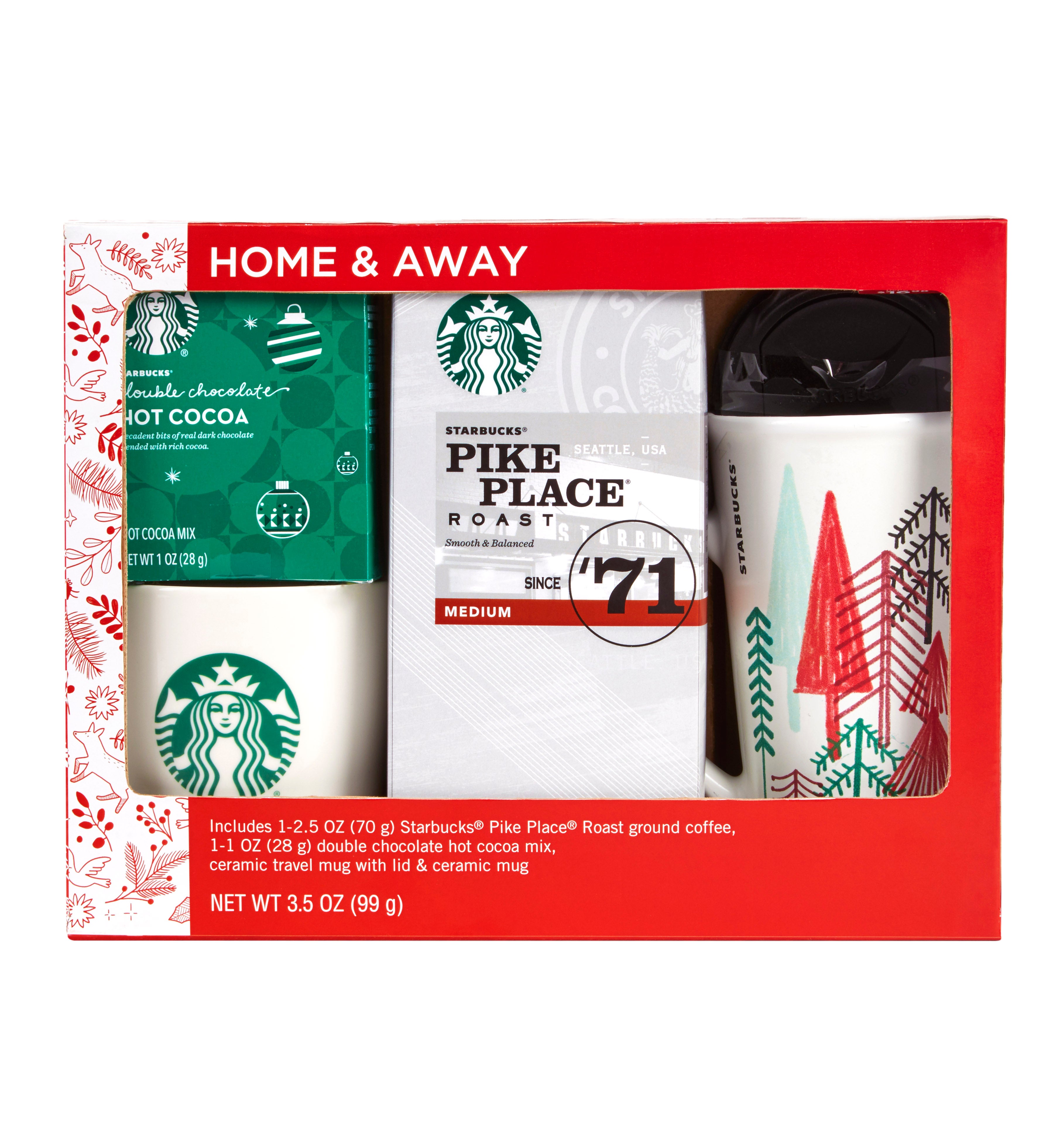Starbucks Home  Away Mug Gift Set