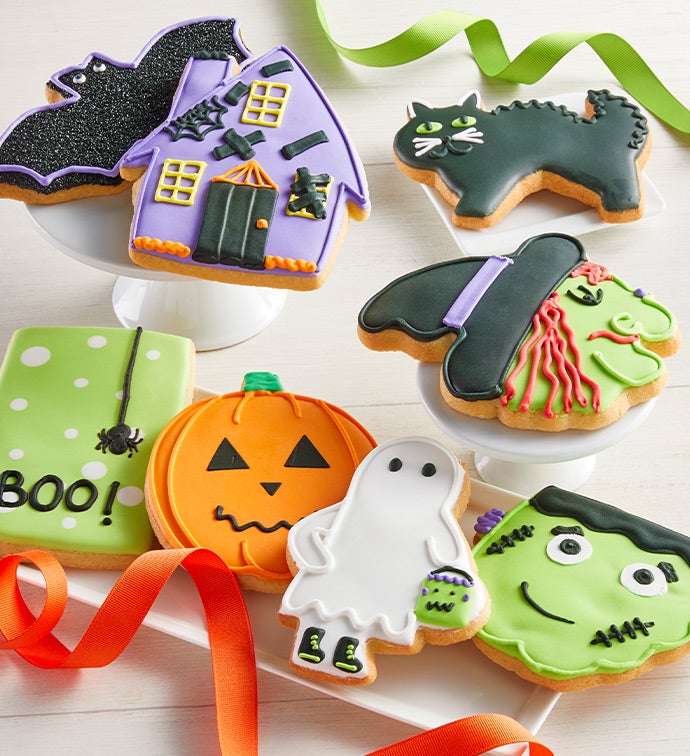 Haunted Halloween Artisan Iced Cookies