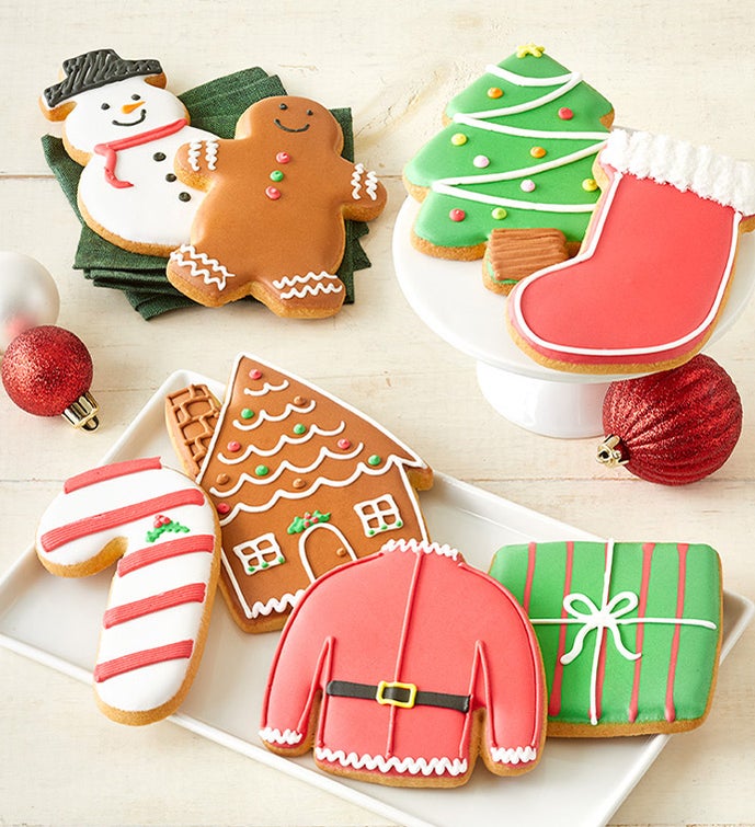 Santa’s Holiday Artisan Iced Cookies