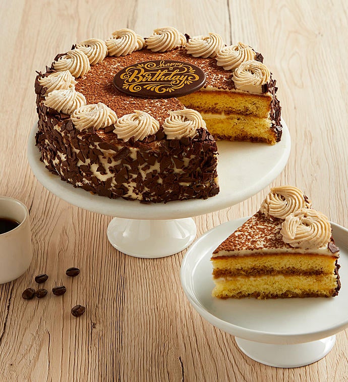 Image of Bake Me A Wish! Happy Birthday Tiramisu Cake