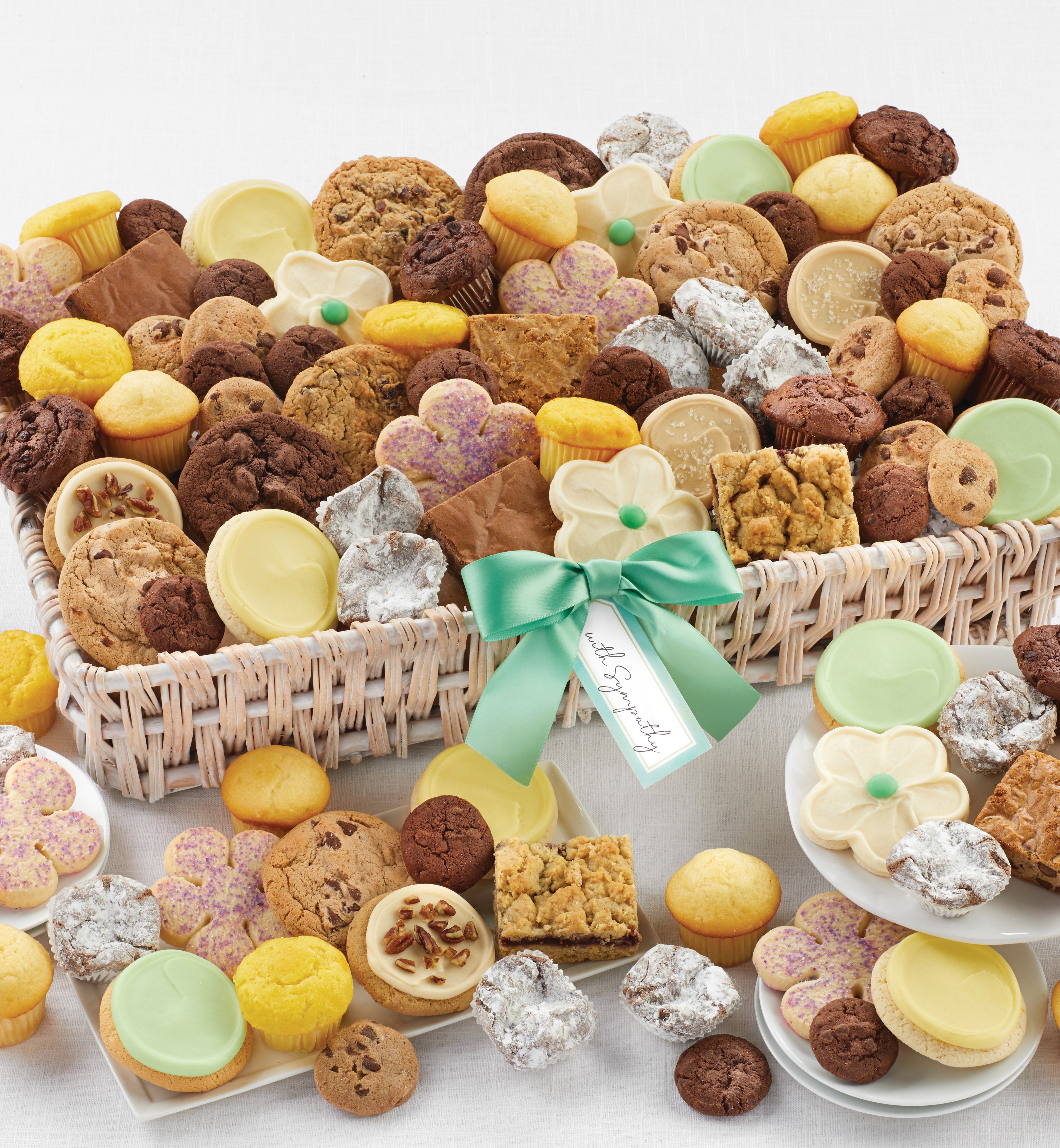 Image of Cheryl's Sympathy Basket - Grand