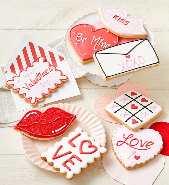 Be My Valentine Artisan Iced Cookies