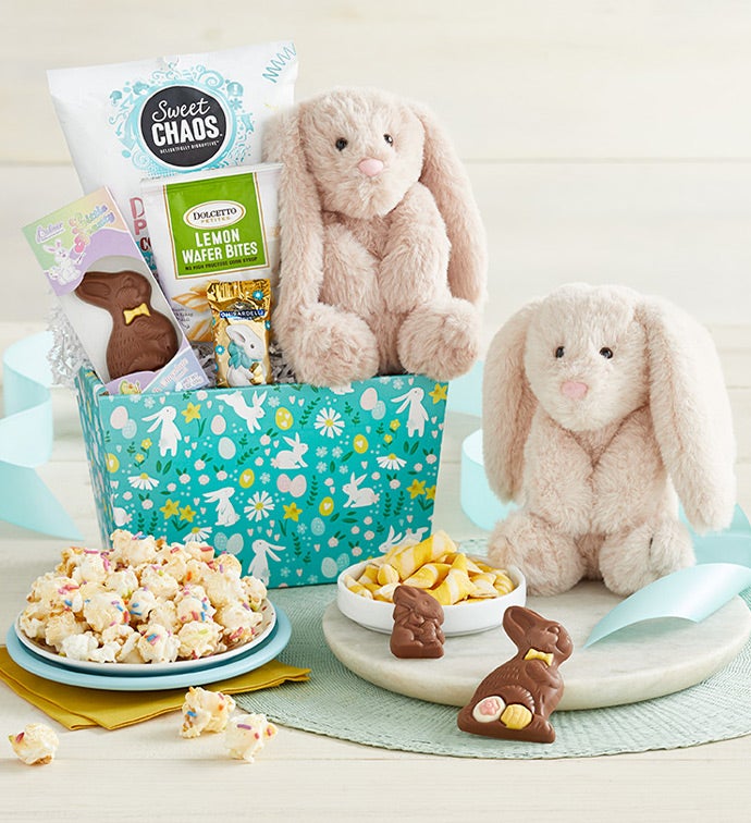 Sweet Treats Easter Basket with Bunny