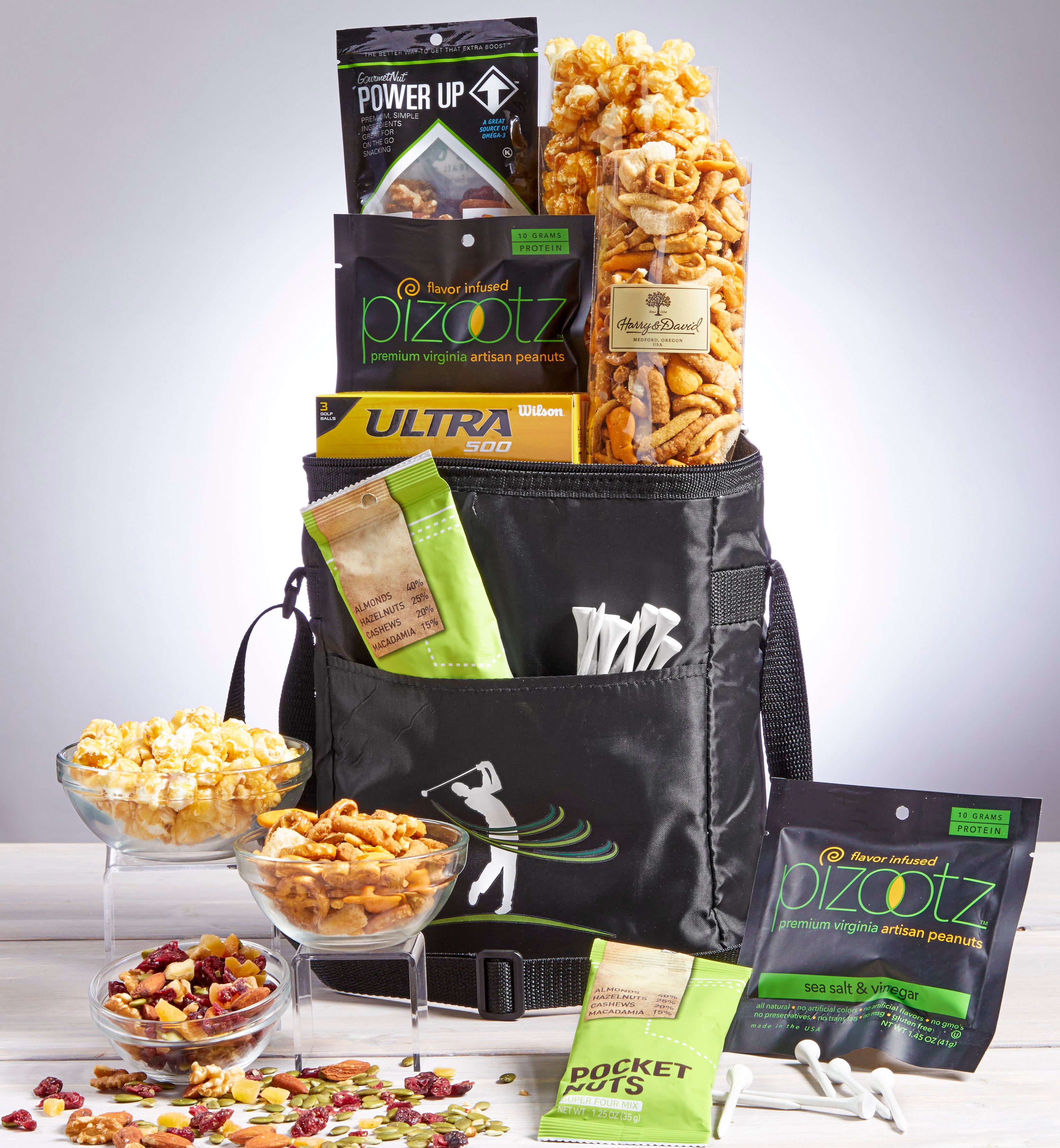 Tee Time for Dad Golf Cooler Bag with Snacks