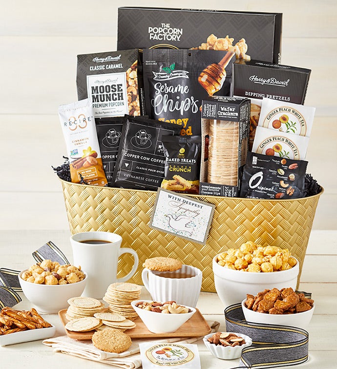 Peace, Prayers & Blessings Sympathy Basket