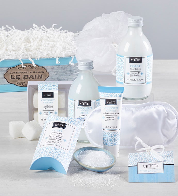 Happy Birthday Relaxing Coast & Coconut Spa Set