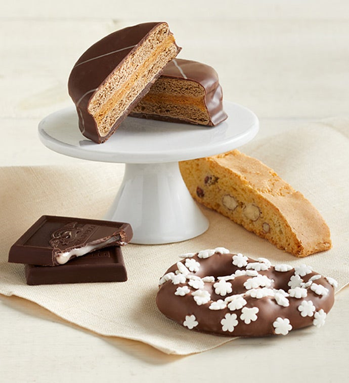 Winter Wooden Hearthside Basket