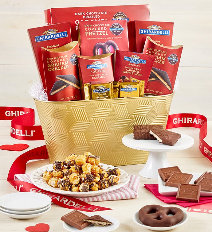 Classic Ghirardelli Gift Basket
