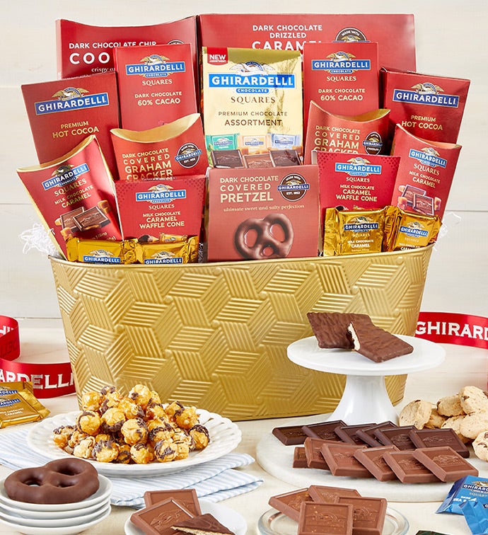 Classic Ghirardelli Gift Basket