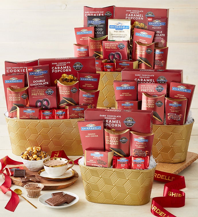 Classic Ghirardelli Gift Basket