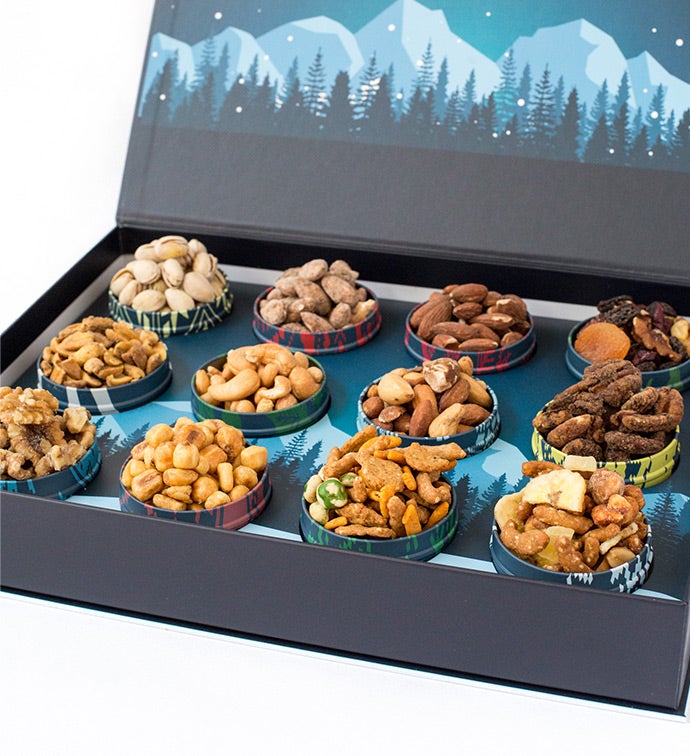 12 Days of Gourmet Nut Tins