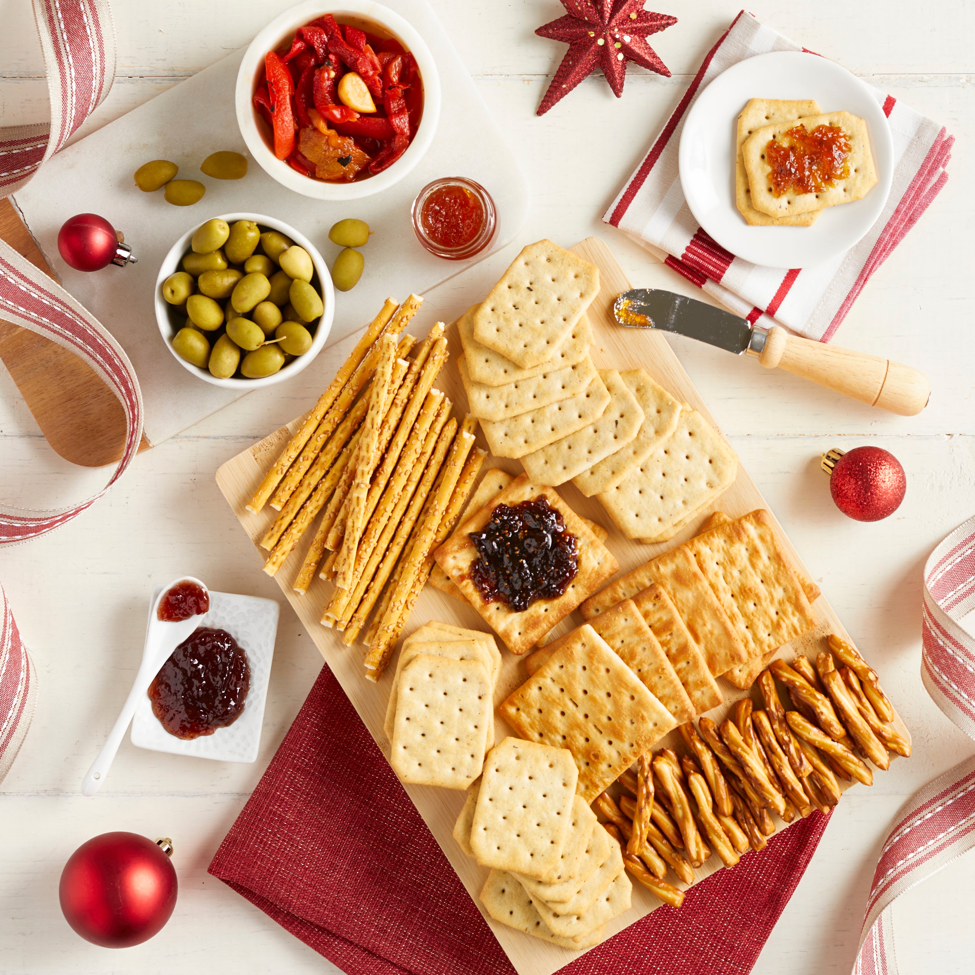 Festive Entertaining Charcuterie Board Gift