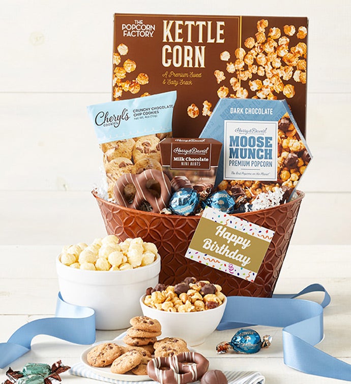 Premier Favorites Sweets &amp; Treats Birthday Basket