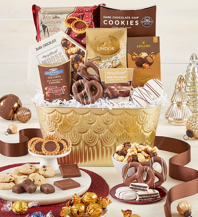 Branded Chocolate Decadence Gift Basket