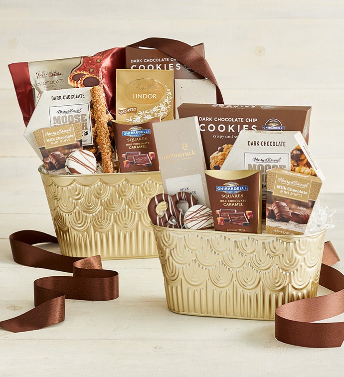 Branded Chocolate Decadence Gift Basket