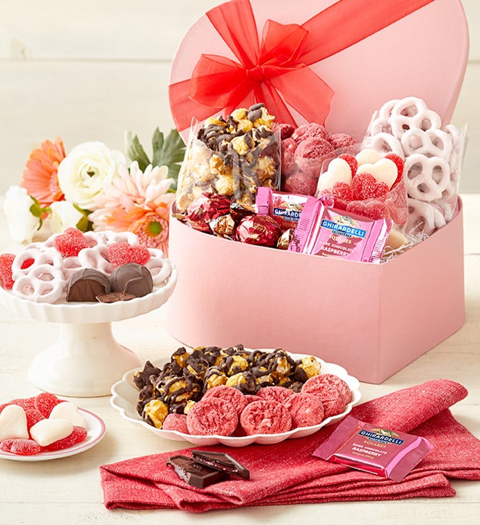 Valentine Sweets Heart Box