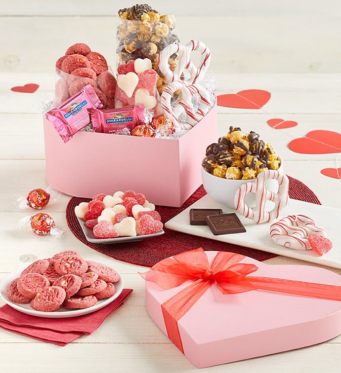 Valentine Sweets Heart Box
