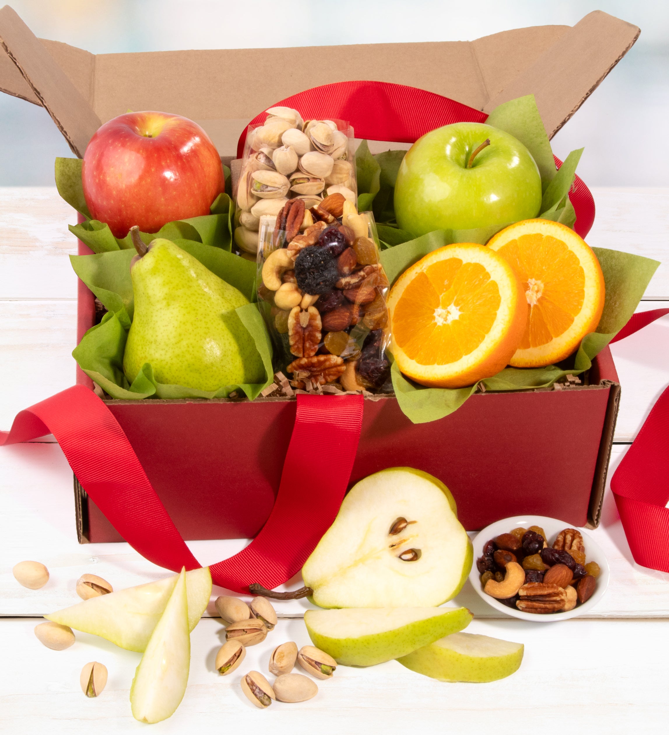 Fresh Fruit & Nuts Gift Box