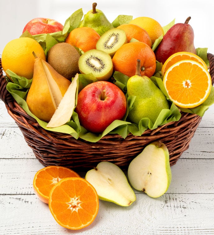 Congrats Orchard Fruit Gift Basket
