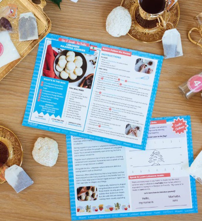 Date-Filled Maamoul Cookies Activity Kit