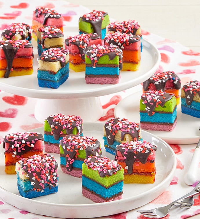 Zola Bakes Valentine Sprinkle Cookies