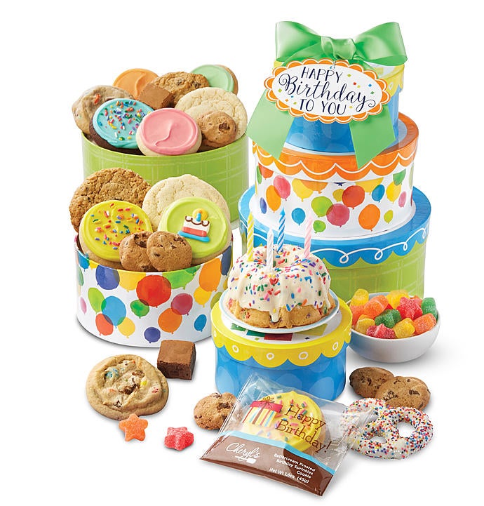 Image of Cheryl's Birthday Party Gift Tower