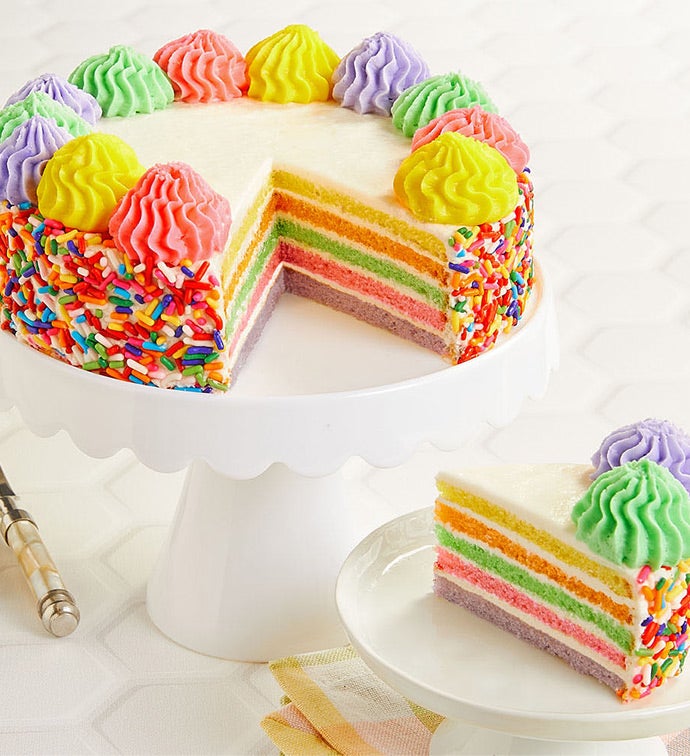 Top more than 62 rainbow layer cake - in.daotaonec
