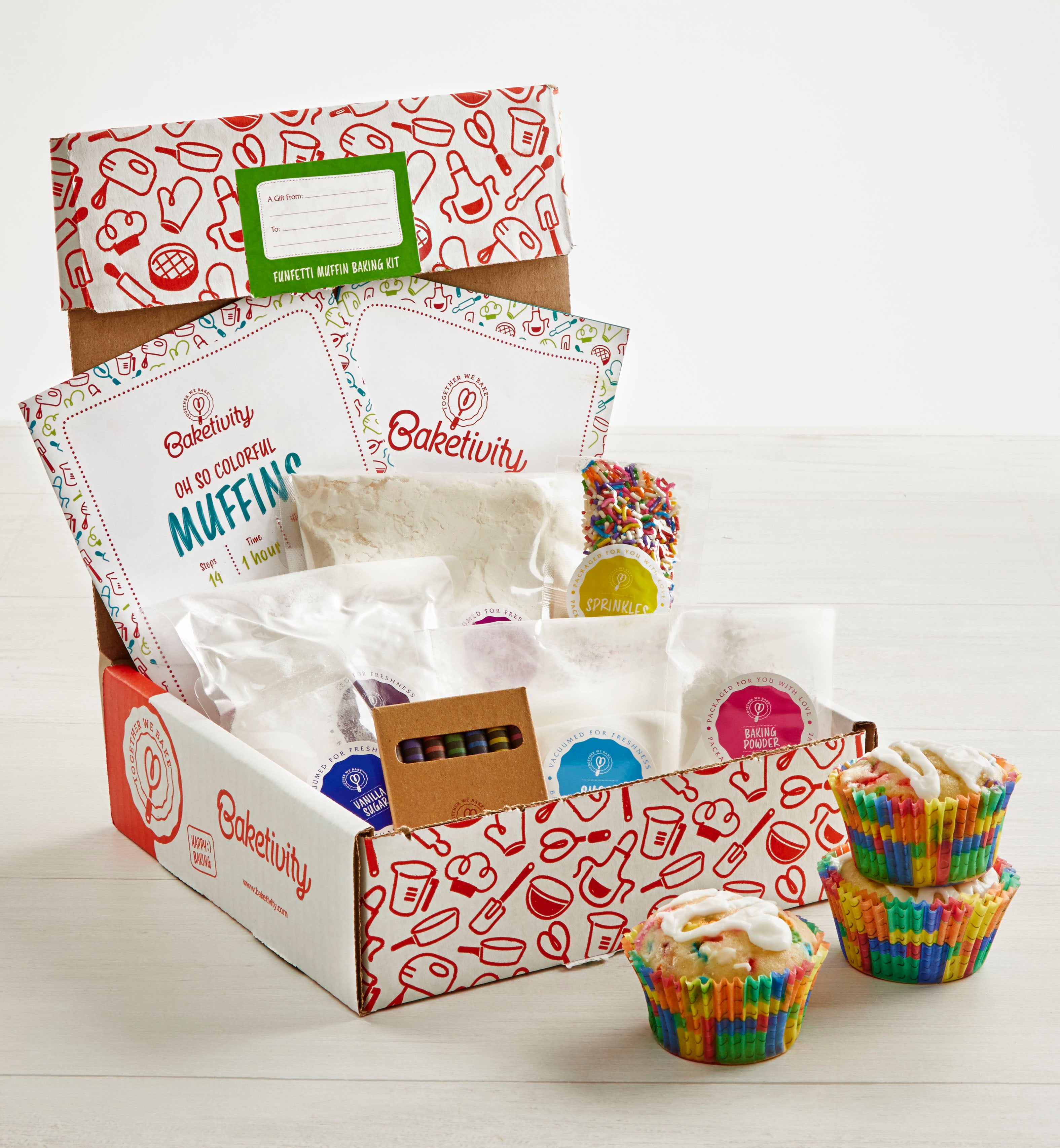 Baketivity Confetti Muffins Kit